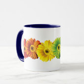 虹のデイジー マグカップ (正面左)