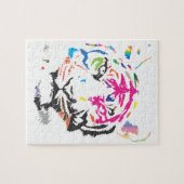 虹のトラ ジグソーパズル (横)