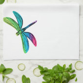 虹のトンボ キッチンタオル (折り畳み)