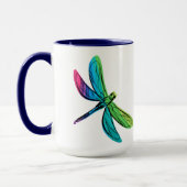 虹のトンボ マグカップ (左)