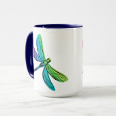 虹のトンボ マグカップ (正面左)