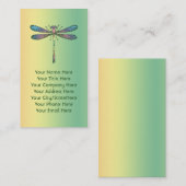 虹のトンボ 名刺 (正面/裏面)