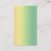 虹のトンボ 名刺 (裏面)