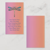 虹のトンボ 名刺 (正面/裏面)