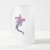 虹のドラゴン フロストグラスビールジョッキ (正面左)