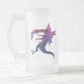 虹のドラゴン フロストグラスビールジョッキ (左)