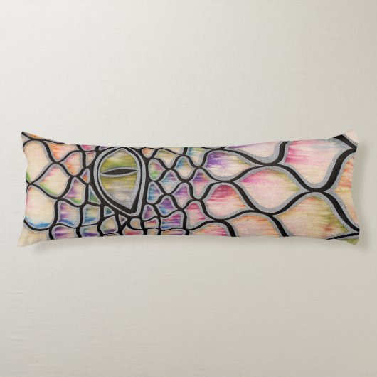 虹のドラゴン ボディピロー (正面)