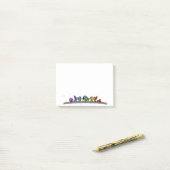 虹のドラゴン ポストイット (デスク上)