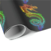 虹のドラゴン ラッピングペーパー (ロールコーナー)