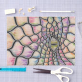 虹のドラゴン 薄葉紙 (クラフト)