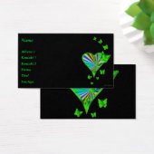 虹のハートと蝶 (デスク)