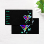 虹のハートと蝶 (デスク)