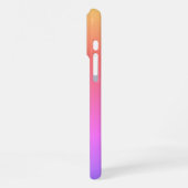 虹のハートと蝶 iPhoneケース (左側面)
