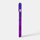 虹のハートと蝶 iPhone 15ケース (左側面)