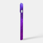 虹のハートと蝶 iPhone 15ケース (左側面)