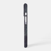 虹のハートと蝶 iPhone 16ケース (左側面)