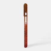 虹のハートと蝶 iPhone 16ケース (左側面)