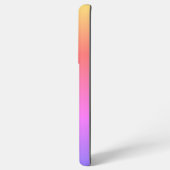 虹のハートと蝶 SAMSUNG GALAXYケース (左側面)