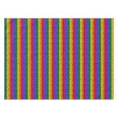 虹のハートパターン テーブルクロス (正面(横))