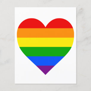 「虹のハート」 チラシ