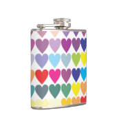 虹のハート フラスク (右)