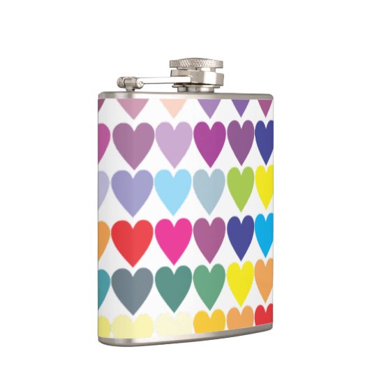 虹のハート フラスク (右)