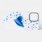 虹のハート（星） iPhoneケース (裏面横)