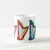 虹のハープ コーヒーマグカップ (中央)
