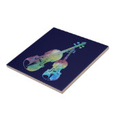 虹のバイオリンおよびビオラ タイル (側面)