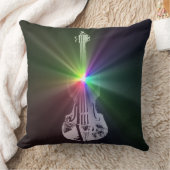 虹のバイオリン クッション (ブランケット)