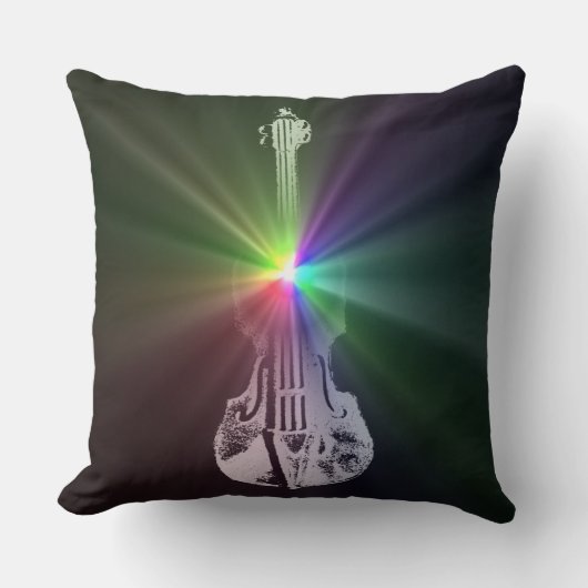 虹のバイオリン クッション (正面)