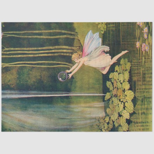 虹のバブルの妖精 薄葉紙 (正面)