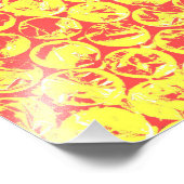 虹のバブルラップアーポップ・アートのト フォトプリント            (角)