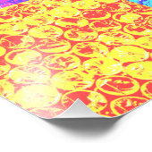 虹のバブルラップアーポップ・アートのト フォトプリント            (角)