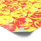 虹のバブルラップアーポップ・アートのト ポスター (コーナー)