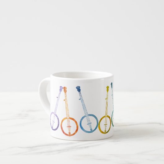 虹のバンジョー エスプレッソカップ (正面左)