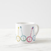 虹のバンジョー エスプレッソカップ (正面右)