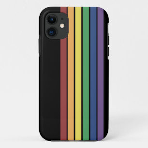 虹のバーのiPhone 5の場合 iPhone 11 ケース