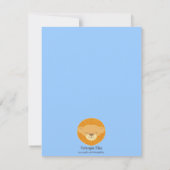 虹のバースデーパーティ招待状 招待状 (裏面)