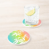 虹のパッションフラワー コースター (側面)