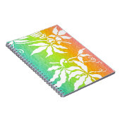 虹のパッションフラワー ノートブック (右側)