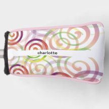 虹のパーソナライズされたらせん模様