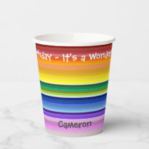 虹のパーティー色数々ののパタストライプーン