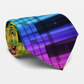虹のピアノキーボード ネクタイ (ロール)