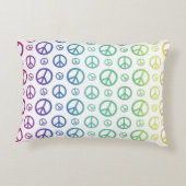 虹のピースサイン アクセントクッション (裏面)