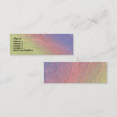 虹のファンタジー スキニー名刺 (正面/裏面)
