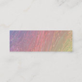 虹のファンタジー スキニー名刺 (裏面)