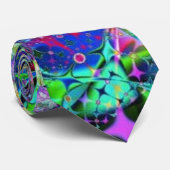 虹のフラクタルの芸術 ネクタイ (ロール)