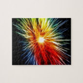 虹のフラクタル ジグソーパズル (横)