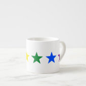虹のフラッグスター+あなたのアイディア エスプレッソカップ (正面右)